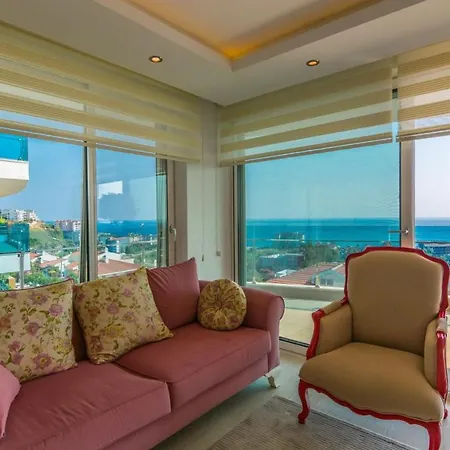 Splendid Home With Shared Pools And View Near Beach And City Center In Alanya Apartment