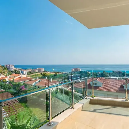 Splendid Home With Shared Pools And View Near Beach And City Center In Alanya Apartment Toslak
